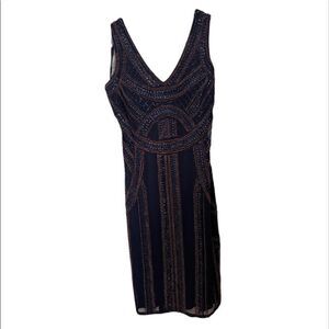 Adrianna Papell Beaded Evening Gown